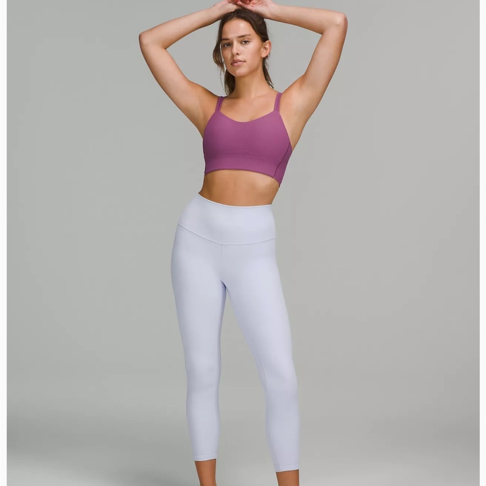 LOT lululemon Align™ High-Rise Pant 25" Pastel Blue and Delicate Mint Size 8